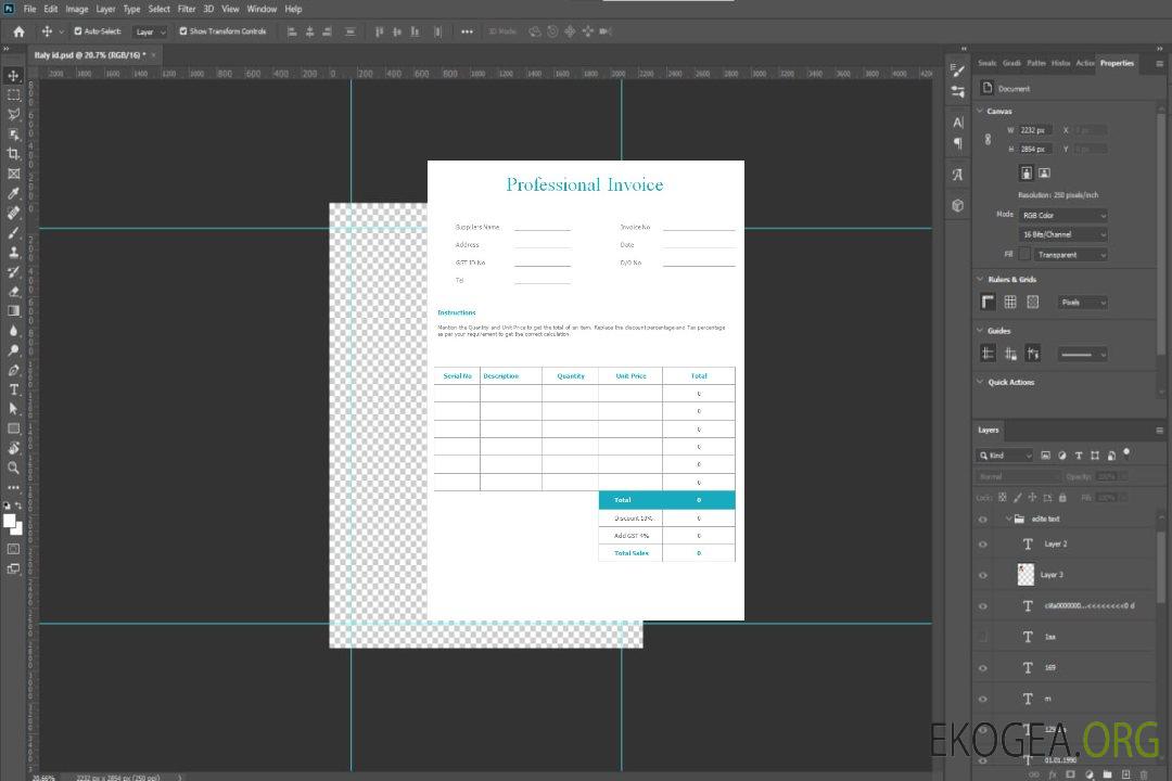 Modèle de facture professionnelle gratuite template Modèle de facture professionnelle gratuite template